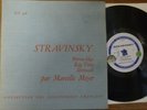 MARCELLE MEYER / STRAVINSKY  / LES DISCOPHILES FRANCAIS DF 48