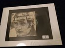 45 Tours Vinyle dédicacé par JOHNNY HALLYDAY 