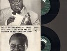 LOUIS ARMSTRONG -2 X RARE ODEON EP-45s- FRANCE- 1960- MINT