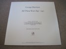 GEORGE HARRISON All Those Years Ago 1981  PROMOTION COPY 12