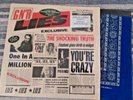 **GUNS N' ROSES : LIES : NEW OLD STOCK LP (WX218) INNER SLEEVE + BANDANA **