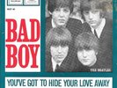 THE BEATLES 45 EP BAD BOY+PS HOLLAND RARE 1966
