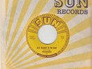 PRISONAIRES - Sun 186 - Just Walkin' in the Rain - VG+ DOO-WOP 45 w/slv (orig)