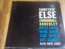 CANNONBALL ADDERLEY - SOMETHING ELSE.BLUE NOTE 1595 NEW YORK USA DEEP GROOVE.