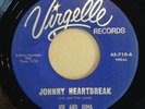 JOE and JUMA Johnny Heartbreak (Don't Cry)Echo Rare Virgelle Teen Death NW 45