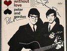 Peter & Gordon A World Without Love 1964 USA MONO LP SIGNED BY BOTH Autograph