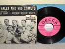 BILL HALEY Billy Goat/Rockin Rollin Rover 45 Decca PROMO w/Rare Picture Sleeve
