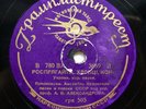 78rpm ALEXANDROV Red Army ensemble Ukrainian Folk Songs USSR GramPlastTrest 1936