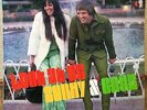 SONNY & CHER - LOOK AT US  1965 JAPAN ONLY LAMINATED SLEEVE LP SMAT-1005