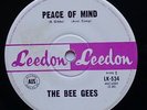 BEE GEES PEACE OF MIND RARE 1964 AUST LEEDON LABEL SINGLE EX CONDITION