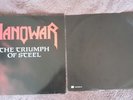 Manowar The Triumph Of Steel 1992 1st Iss. 2-LP vinyl record Double Album German