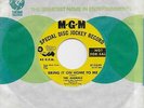 THE ANIMALS  Bring It On Home To Me / For Miss Caulker  rare promo 45 from 1965