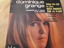 45 T EP DOMINIQUE GRANGE bel air 211133  BIEM SUPERBE yeye pop corn