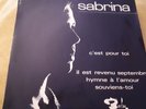 45 T EP SABRINA BARCLAY 70711 M NMINT YEYE POPCORN