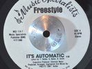 ELECTRO FUNK 45 - FREESTYLE - IT'S AUTOMATIC WL Promo OG VG++ HEAR