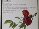 Maurice Gendron Jean Francaix Cello Schubert Arpeggione French Philips LP