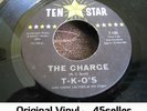 ?TKO's + Hank Jacobs 'The Charge' NM Mod Northern Soul 45