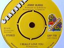 JIMMY BURNS - I really love you / l love you girl - GRAPEVINE - NORTHERN SOUL