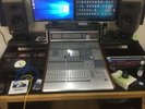 Tascam DM3200, with Meter Bridge and IF-FW/DM mkII Firewire card