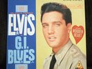ELVIS PRESLEY G.I. Blues WOODEN HEART sticker stereo VG++ cover NM disc GI
