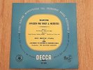 DECCA LXT 2574 gold ed1 BARTOK violin conc MAX ROSTAL SARGENT NM