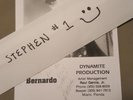 VERY RARE  FREESTYLE BERNARDO PRESS PHOTO, PHOTO SIGNED TO STEPHEN :)