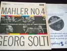 GEORG SOLTI CONCERTGEBOUW MAHLER SYMPHONY NO 4 LP DECCA SXL 2276 WBG 1E UK ED1