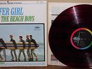 The Beach Boys Surfer Girl rare 1965 1st press Japan LP red vinyl CP-7433