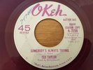 Northern Soul - Ted Taylor - Somebody's Always Trying - Purple vinyl Demo - Okeh