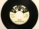 LEONARD JOHNSON The Bug RARE DJ PROMO '58 Halloween R&B Rocker HEAR