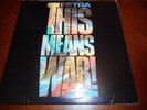 PETRA THIS MEANS WAR VINYL LP INNER SLEEVE STAR SONG