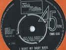MOTOWN - EDWIN STARR 'I WANT MY BABY BACK' CLASSIC DANCER. TMG 630