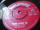 Beatles Please Please Me.Orig UK Parlophone  red label  45 Excellent /V/G plus