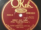 Rare Jazz 78rpm - OKeh 8423  Louis Armstrong Hot Five - Exceptional Condition
