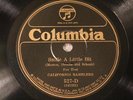 JAZZ CALIFORNIA RAMBLERS Smile A Little Bit COLUMBIA 527 E+