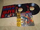 KISS Alive ll (2) Double Gatefold LP Casablanca NBLP 7026-2 With 8 Page Booklet
