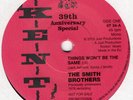R&B/SOUL-NORTHERN SOUL-THE SMITH BROTHERS-THINGS WON'T BE THE SAME-KENT 39th ANN