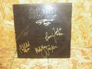 AC/DC BACK IN BLACK MASTERDISC RL SIGNED LP