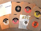 7 Norman Petty Trio 45s Vi Charlie Bee +vintage mailer Norvajak ABC Felsted Atco