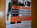 MINT  2018 German XL (84cm) Concert-Tour Promo Poster AL DI MEOLA Elegant / Opus