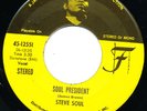 JAMES BROWN AS STEVE SOUL Soul President 45 FEDERAL Funk Near Mint King Sleeve