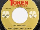 CROSSFIRES One Potato LUCKY TOKEN 45 garage 1965 Turtles VG+ 7” HEAR