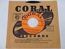 JOHNNY BURNETTE TRIO The Train Kept A-Rollin'/Honey Hush RARE 45 Coral 9-61719