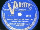 2 Fletcher Henderson and his Orchestra 78 RPM records Varsity 6016 & 8052