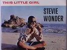 STEVIE WONDER: Hey Harmonica Man / This Little Girl 45 (PS w/ sl wrinkling, dj,
