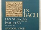 SANDOR VEGH - BACH sonatas & partitas for violin VALOIS CMB14 3xLPs box EX++