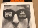 BOB DYLAN - LEOPARD SKIN PILL BOX  HAT - 1966 UK CBS 2700 IN PICTURE  SLEEVE EX