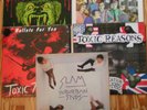 Punk, Rock 5 LPs, 4 Maxi, D.O.A., Ruts, Discharge, WOW; Toxic Reasons, Slaughter