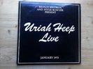 Uriah Heep Live January 1973 Excellent 2 x Vinyl LP Record Bronze ISLD 1