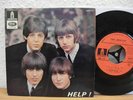 BEATLES - HELP    in mint RARE FRENCH ODEON EP IN 1966